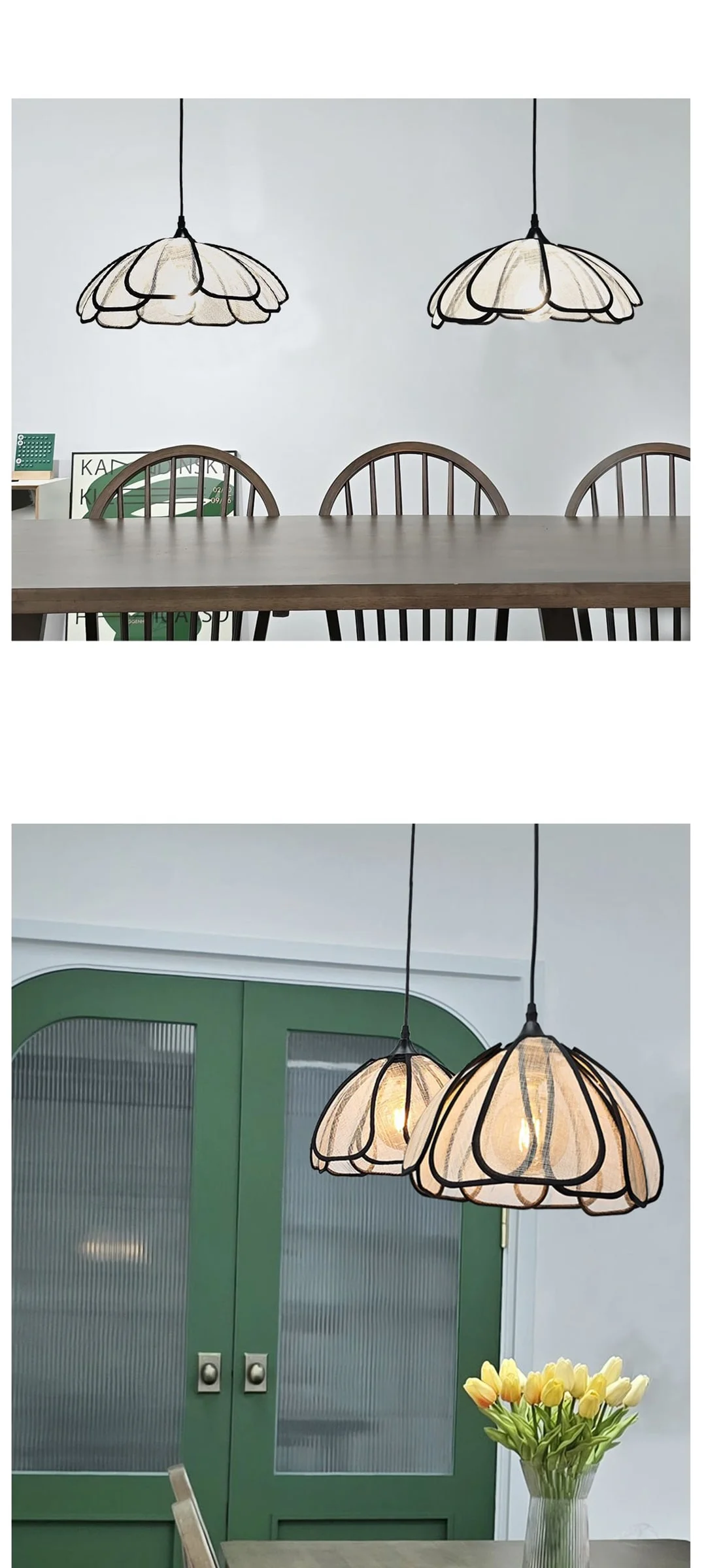 제닉 라탄 인테리어 펜던트 식탁전등 제조사 상세 정보