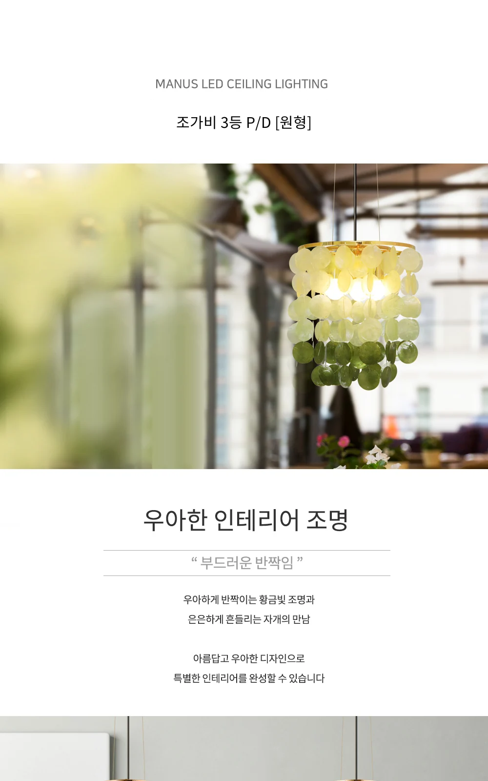 조가비 3등 P/D [ 원형][옐로우 / 블루 / 화이트 / 카키] 제조사 상세 정보