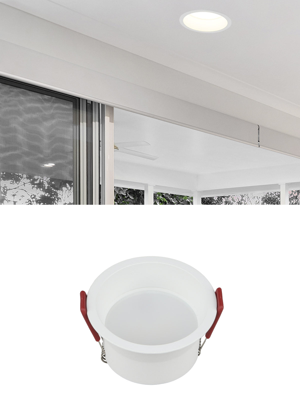 [CK-7756] LED 온스 다운라이트 타공 72mm(3) 8W 플리커로우 제조사 상세 정보