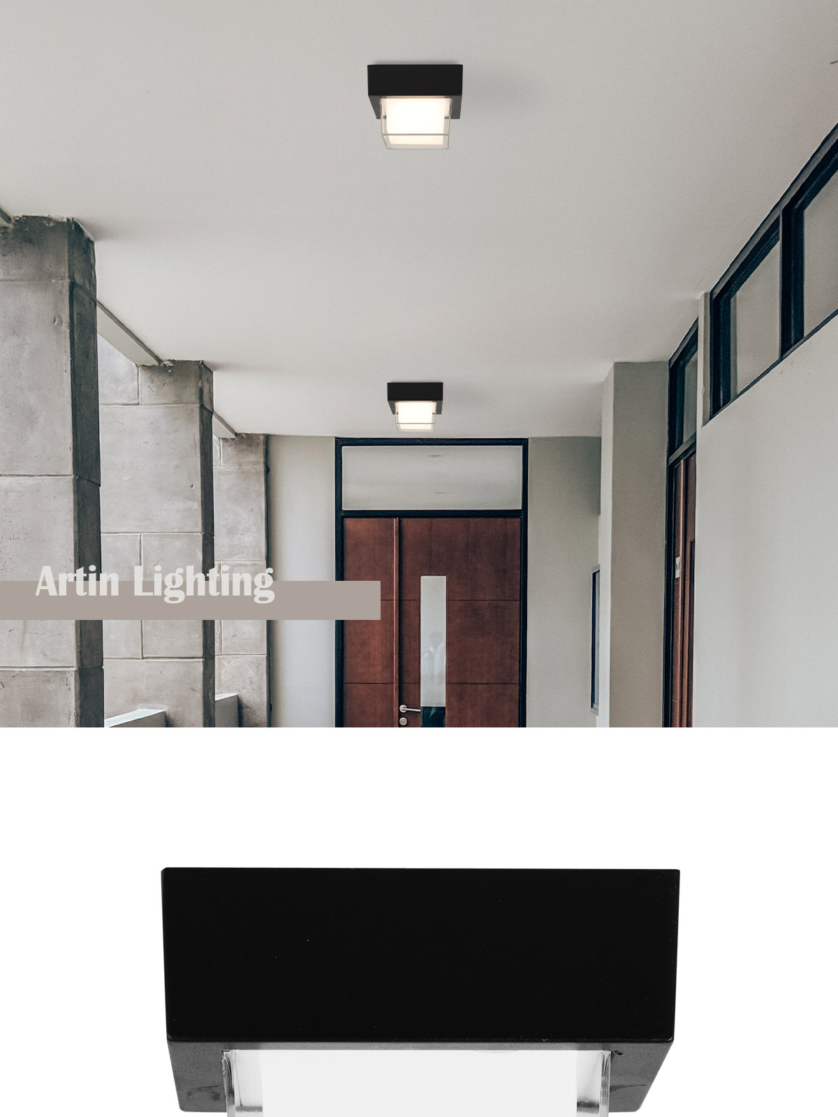 [CK-5068] LED 아르틴 사각 직부 10W 플리커로우 제조사 상세 정보