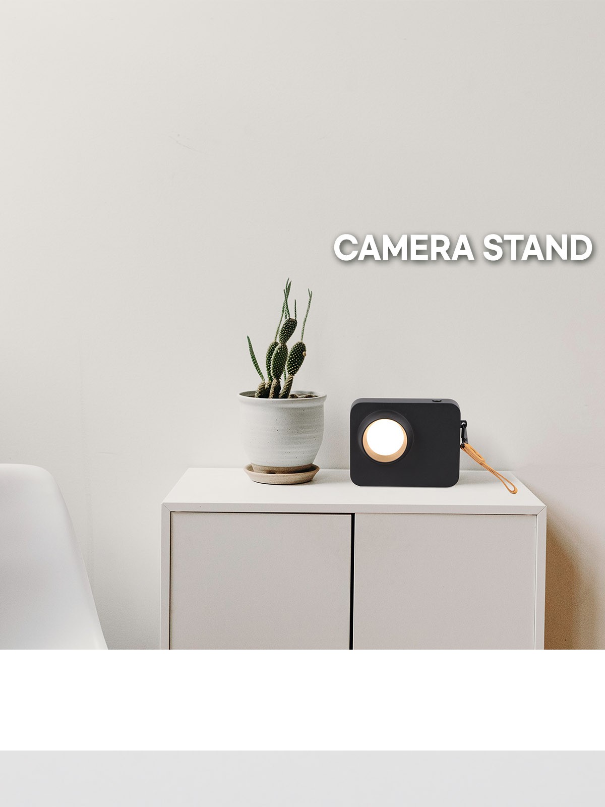 [DAI-008] LED 카메라 충전식 휴대용 스탠드 블랙 3W 플리커로우 제조사 상세 정보