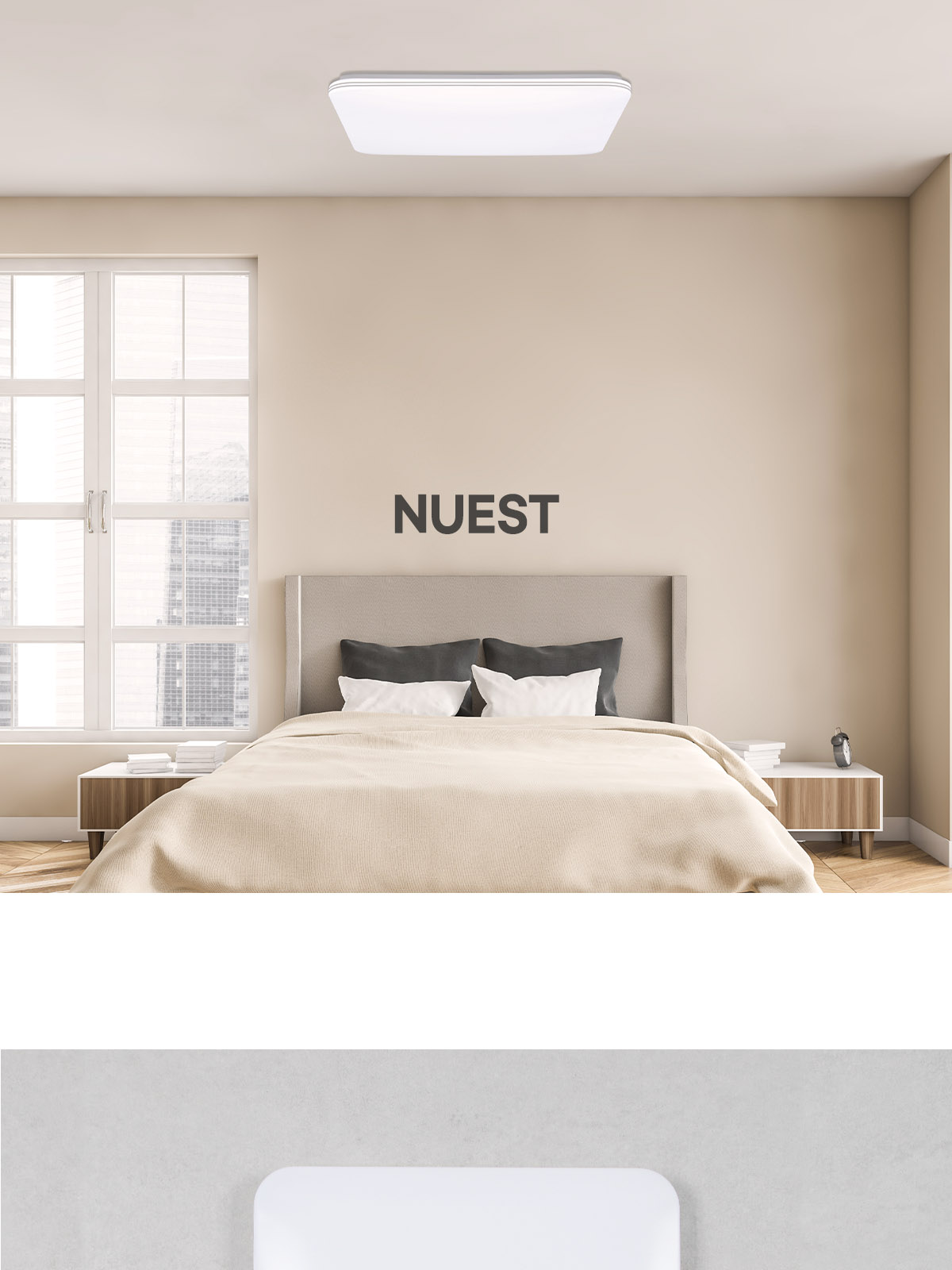 [FN-63] LED 뉴이스트 리모컨 방등 530x530 75W 플리커로우 제조사 상세 정보