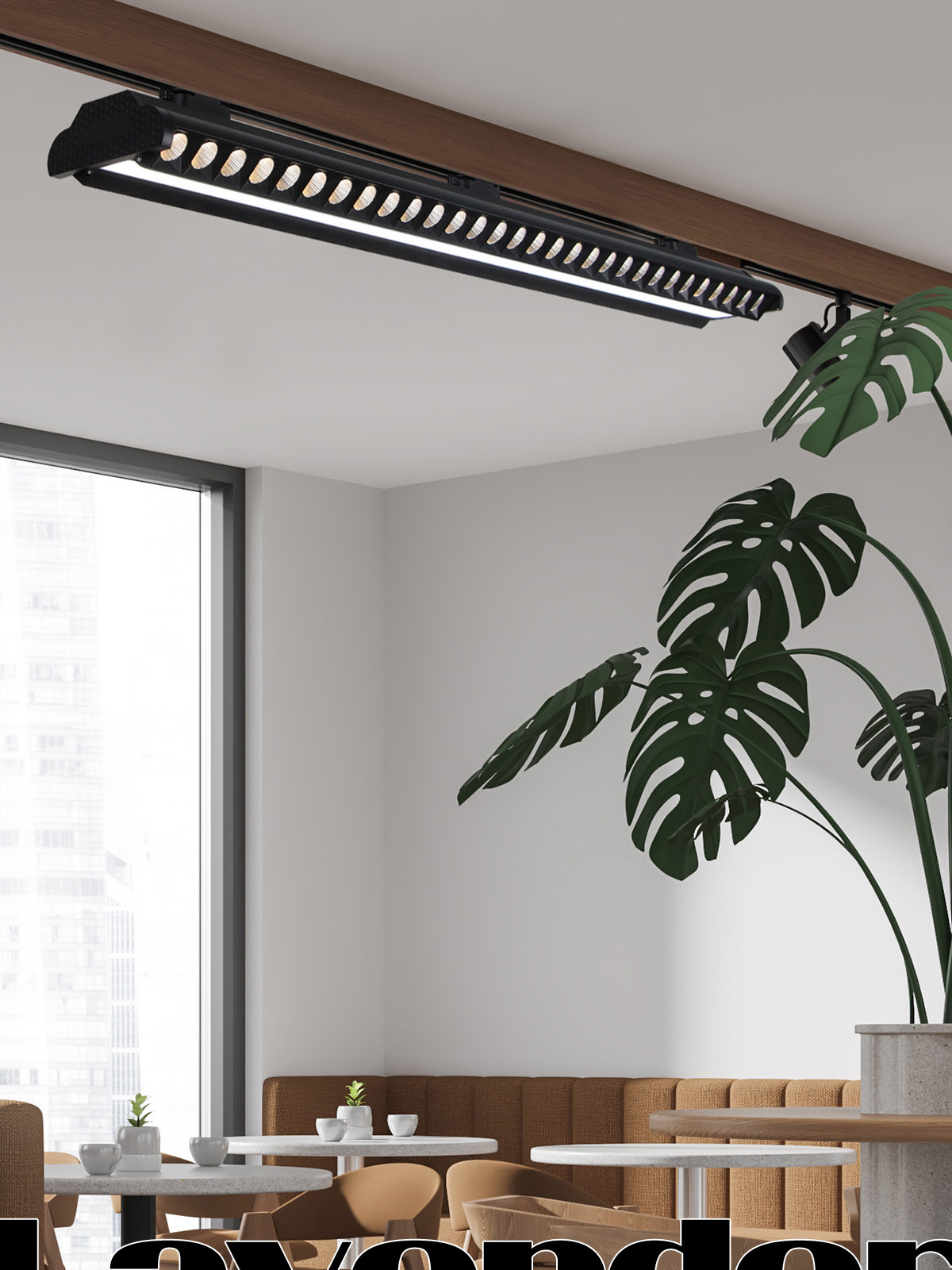 [CK-986] LED 라벤더 레일 60구 150W 플리커로우 제조사 상세 정보