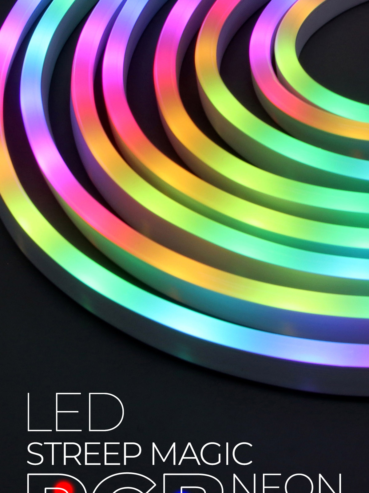 [OM-017] LED 스트립 매직 RGB 네온라이트 5M USB타입 제조사 상세 정보