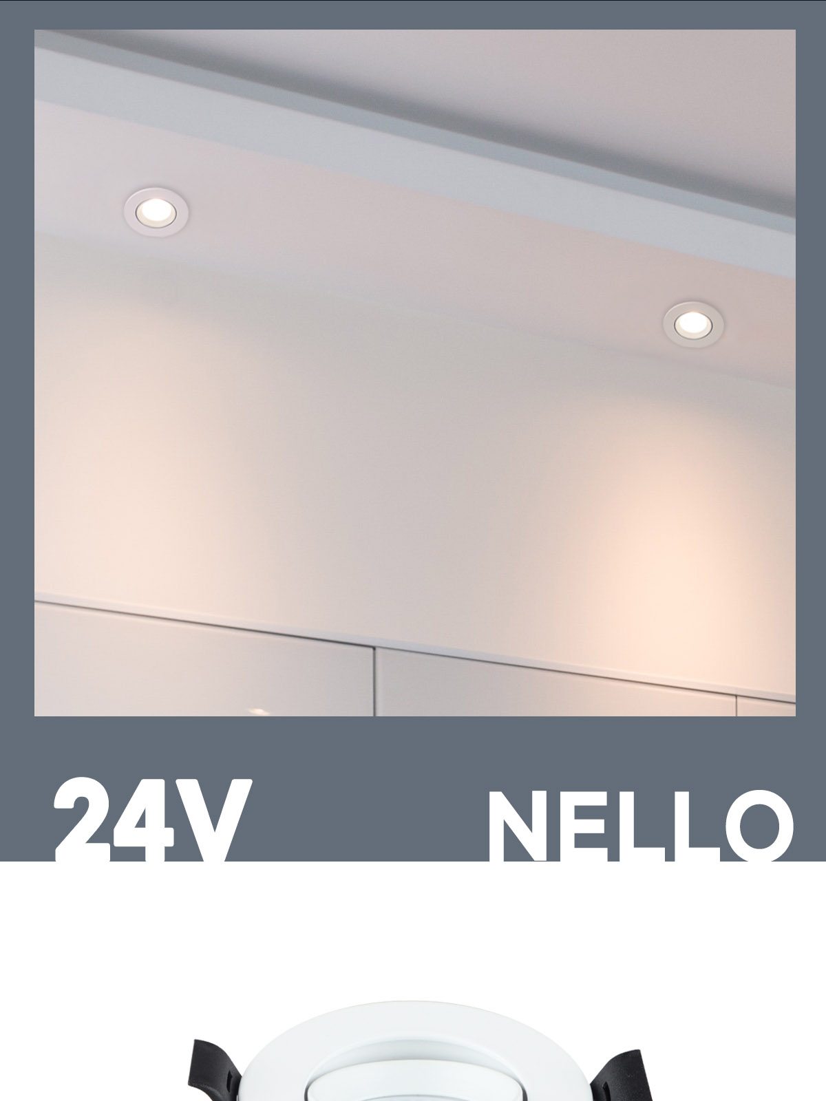 [FN-107] LED Ver-2 넬로 24V 타공 75mm(3) 12W 제조사 상세 정보