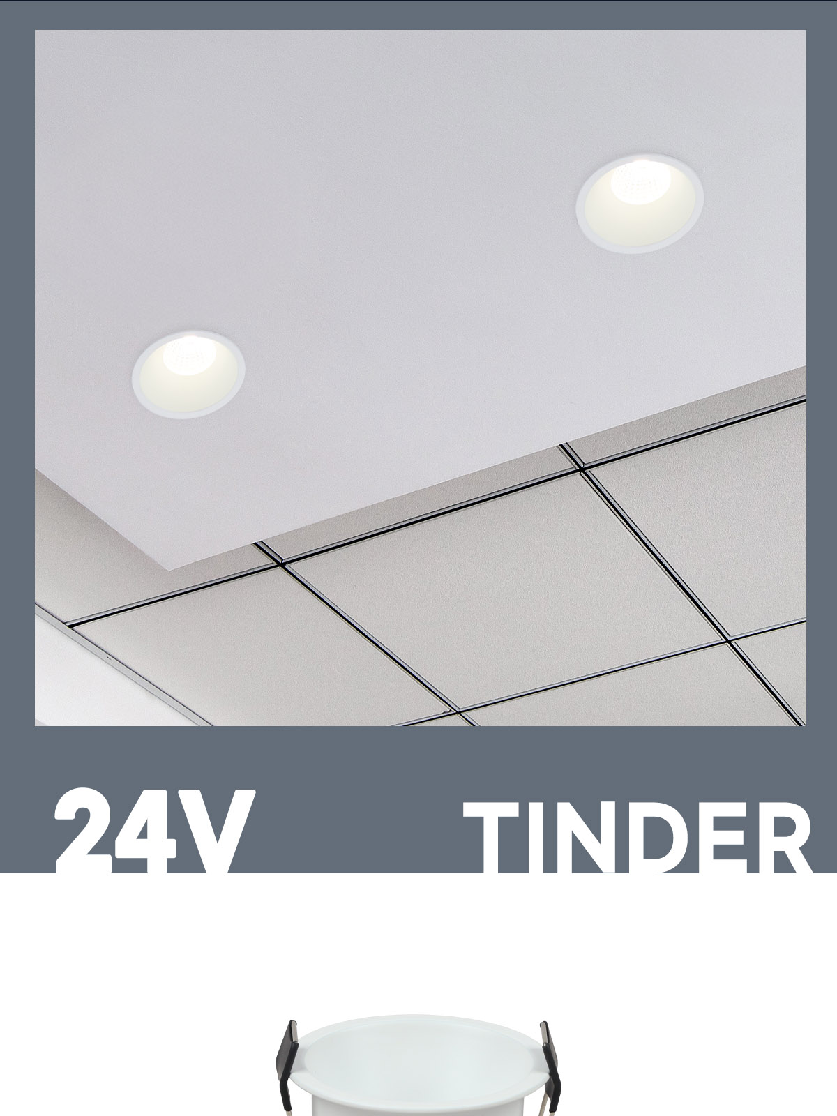 [FN-100] LED 틴더 24V 타공 55mm(2) 8W 제조사 상세 정보