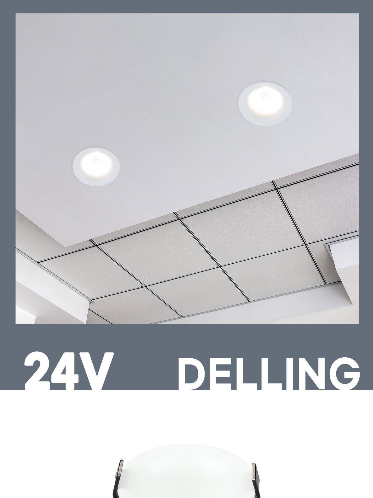 [FN-114] LED 델링 24V 타공 55mm(2) 8W 제조사 상세 정보