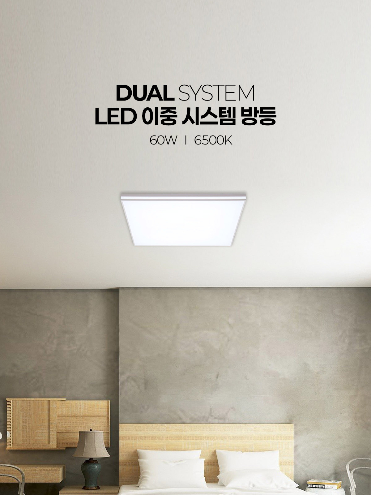 [BS-010] LED 이중 시스템 방등 60W 플리커로우 제조사 상세 정보