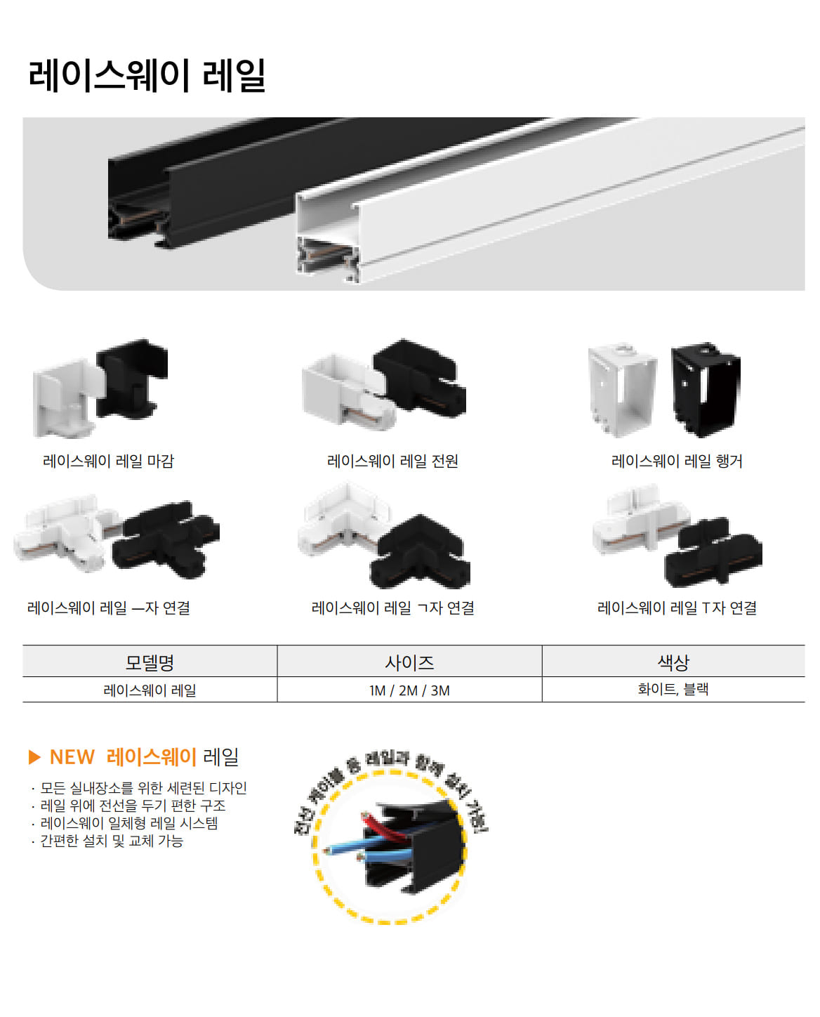 [F-250] 레이스웨이 레일 제조사 상세 정보