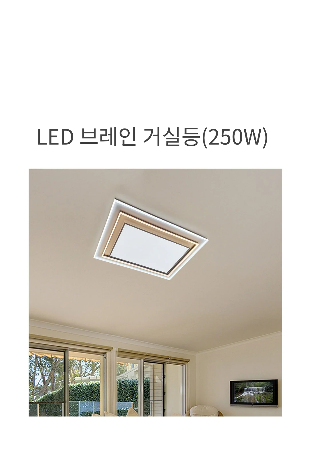 LED 브레인 거실등 250W 제조사 상세 정보