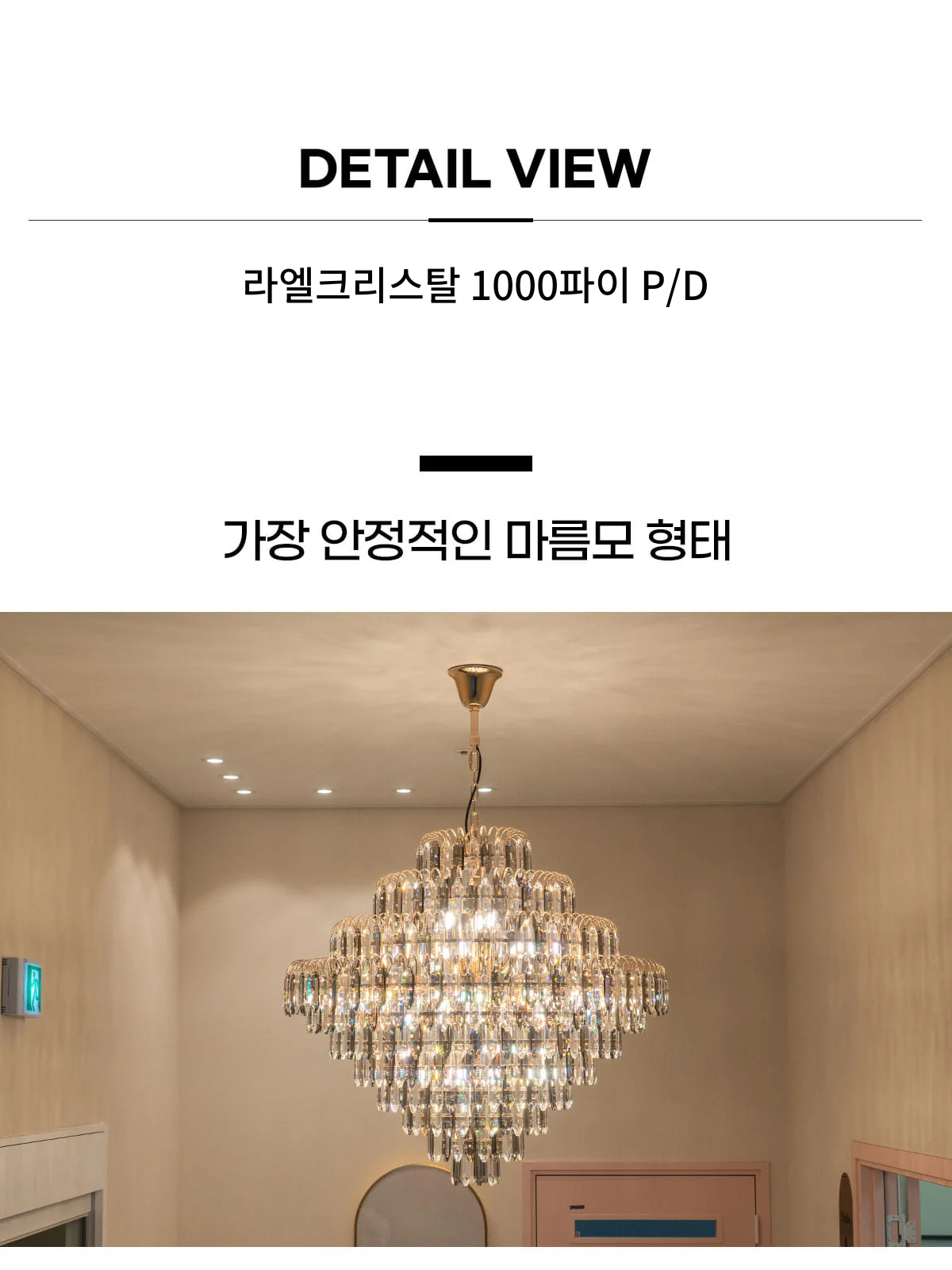 라엘크리스탈 1000파이 P/D 제조사 상세 정보