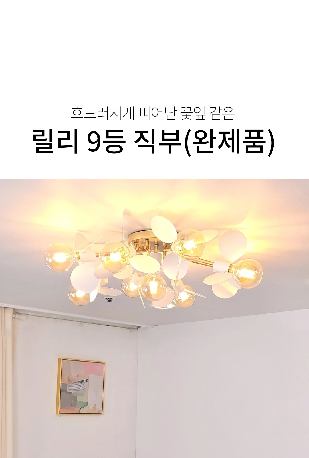 릴리 9등 직부(완제품) 제조사 상세 정보