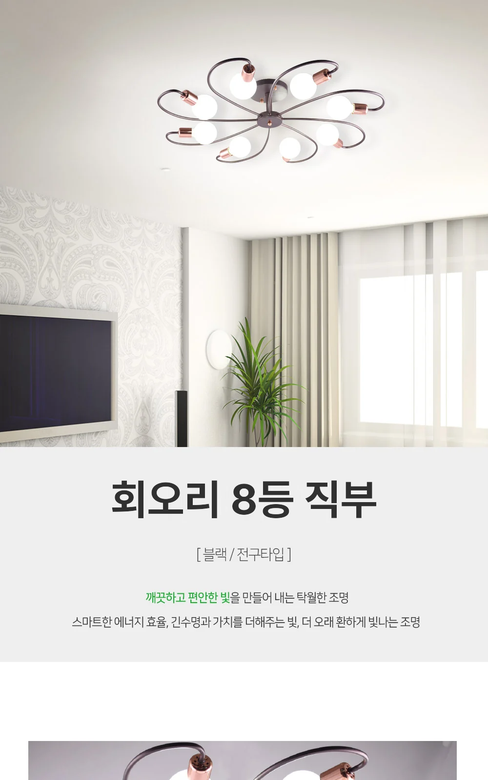 회오리 6등 8등 직부 제조사 상세 정보