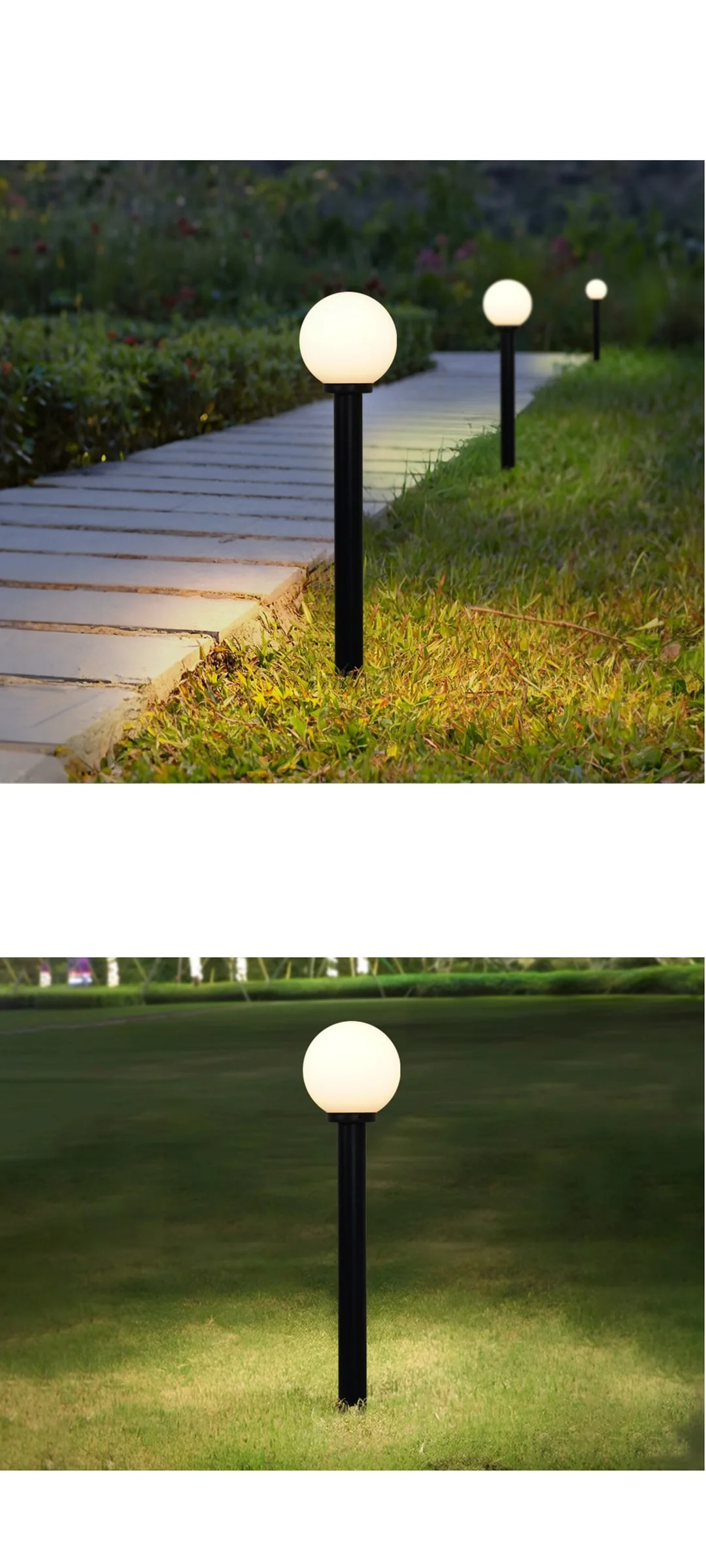 바이탈 테라스조명 잔디등 야외조명 정원등 800mm 제조사 상세 정보