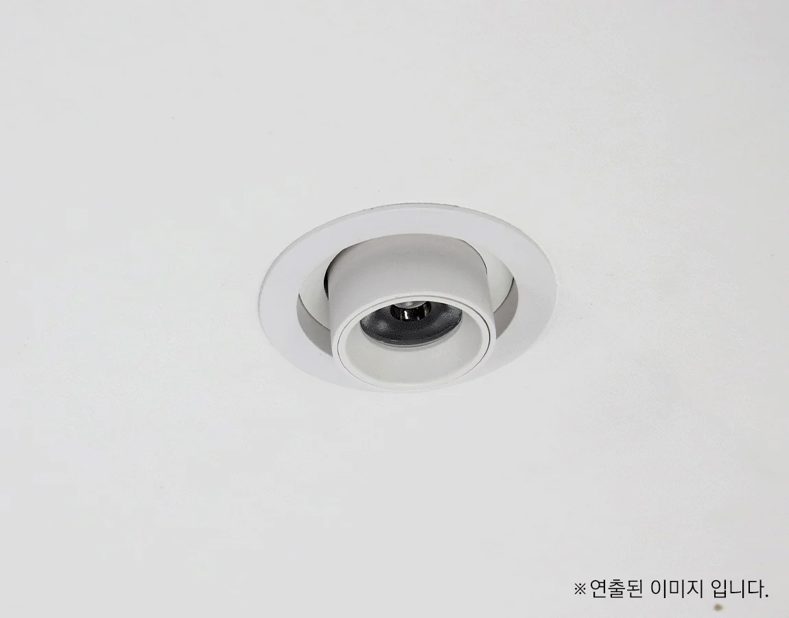 LED 믹트리 COB 3인치 매입등 8W (블랙/화이트) 제조사 상세 정보