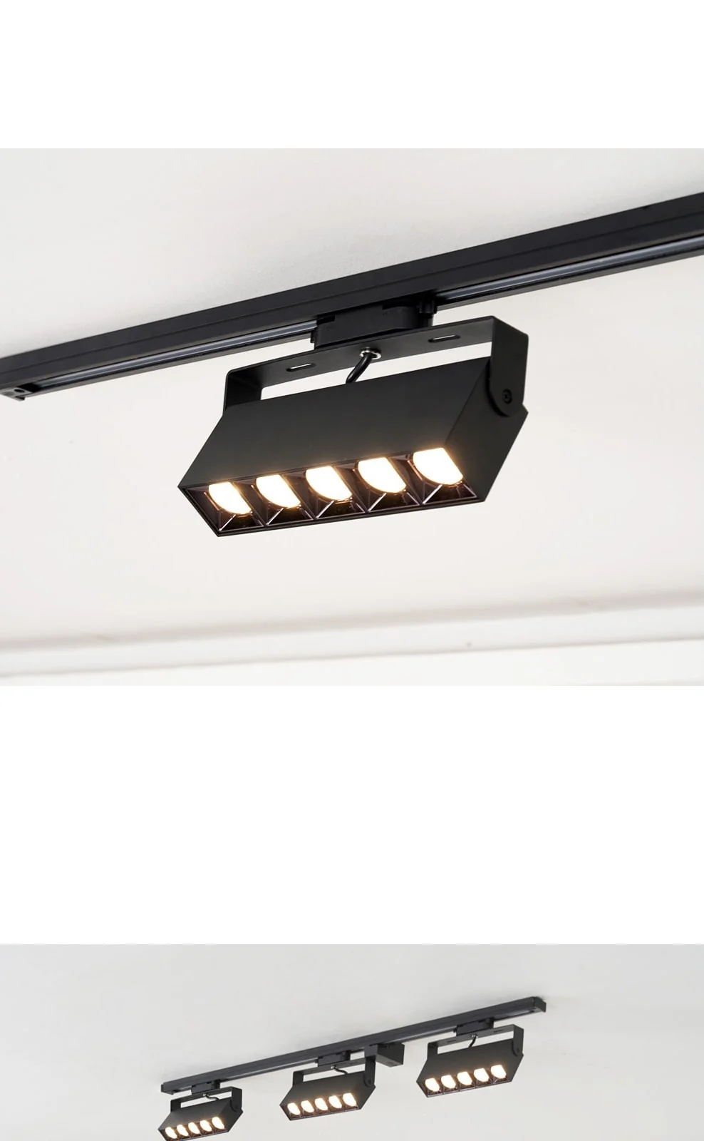 LED 포리 COB 레일등 25W 블랙/화이트 *주백색/전구색 제조사 상세 정보