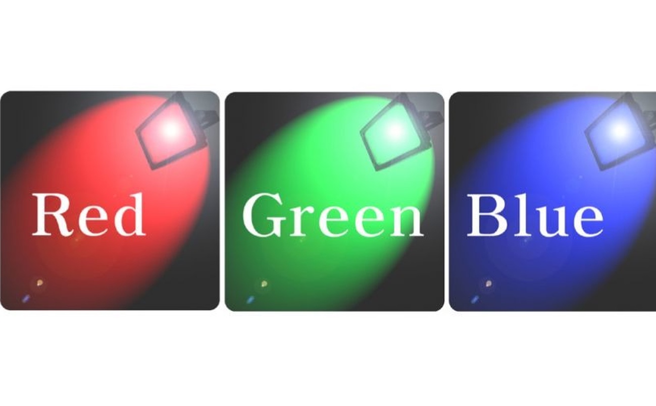 아크로 LED 사각 RGB 투광기 50W