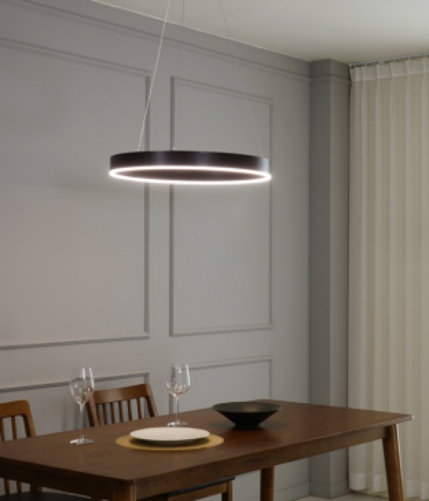 립스 50W LED 펜던트, 인테리어 식탁등 (Ø600)