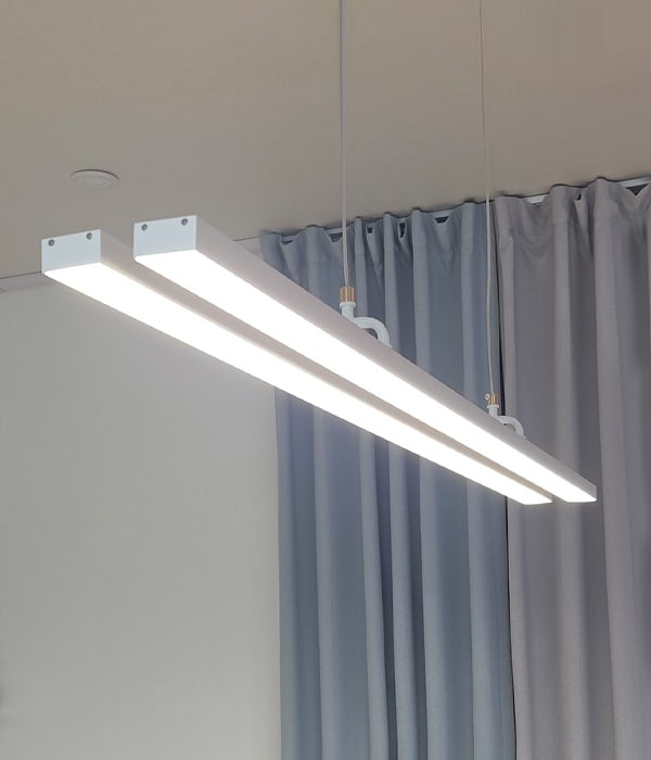 슬림라인 2등 펜던트 600 (25W)/ 슬림라인 2등 펜던트 1200 (50W)