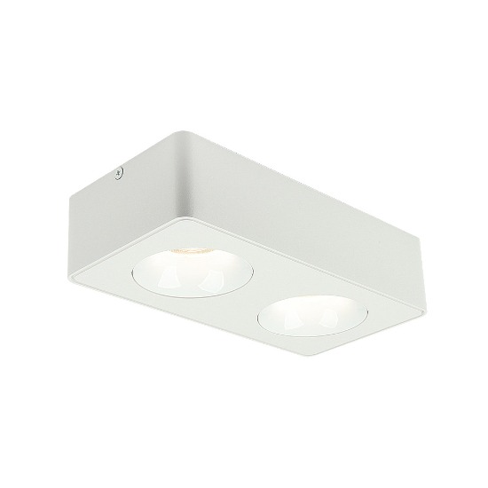 [CK-0754] LED 모즈 2구 COB 직부 화이트 15W 플리커로우