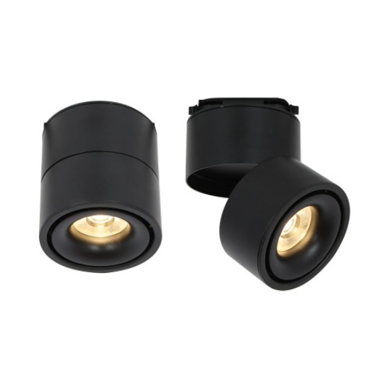 [CK-0805] LED 로사 레일 COB 12W 블랙
