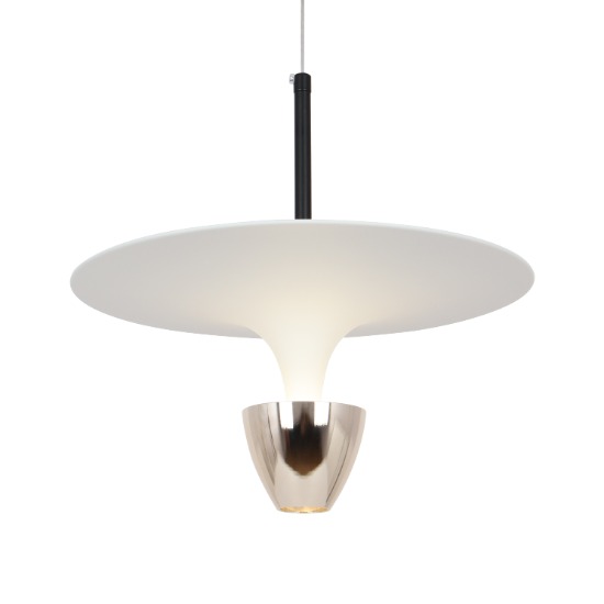 [CK-0238] LED 미엘 1등 펜던트 8W 골드 플리커로우