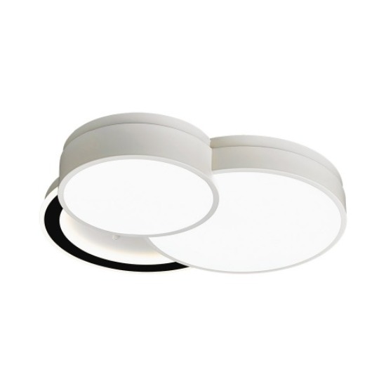 [FN-35] LED 라인 레인보우 방등 65W 블랙