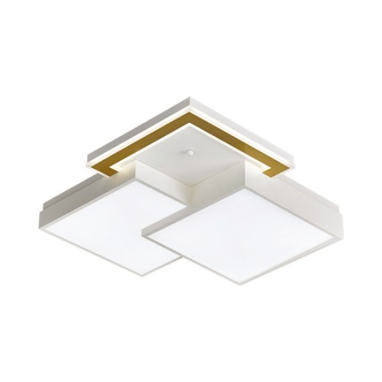 [FN-28] LED 라인 스퀘어 방등 70W 골드