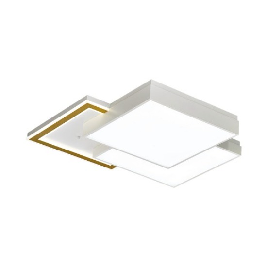 [FN-30] LED 라인 스퀘어 거실등 125W 골드