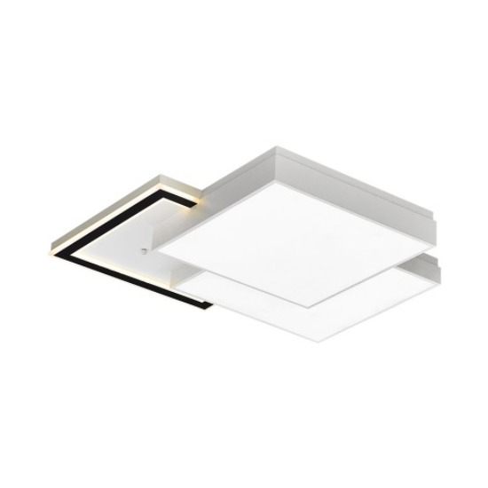 [FN-31] LED 라인 스퀘어 거실등 125W 블랙