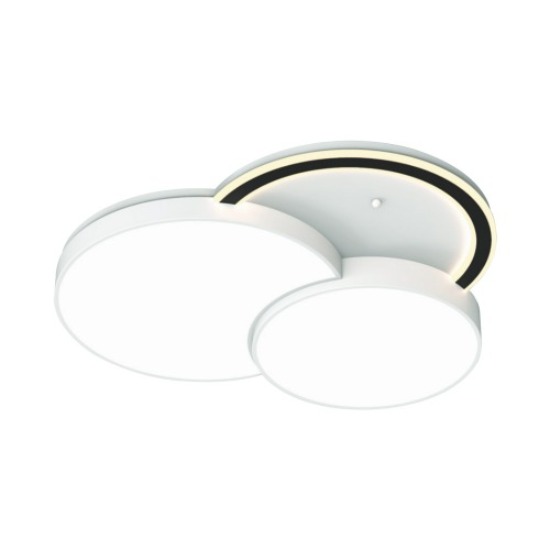 [FN-33] LED 라인 레인보우 거실등 125W 블랙