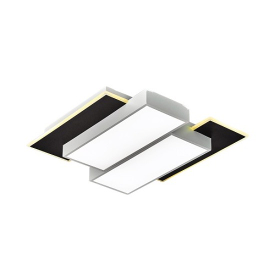 [FN-10] LED 모나 거실 4등 80W 블랙