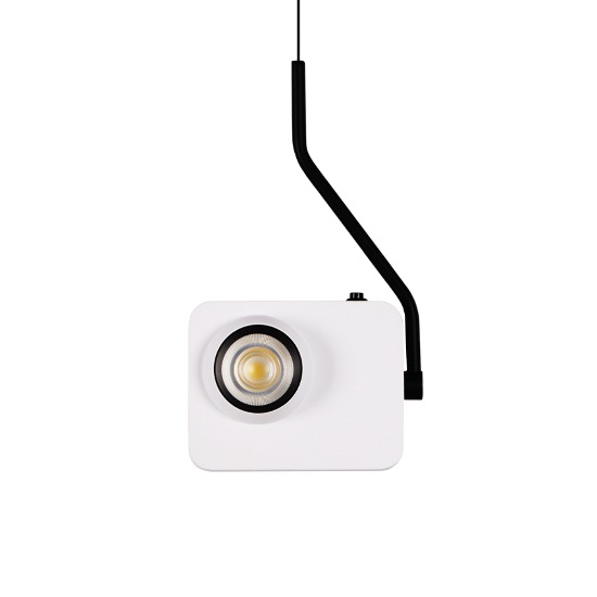 [DAI-001] LED 카메라 펜던트 화이트 8W 플리커로우