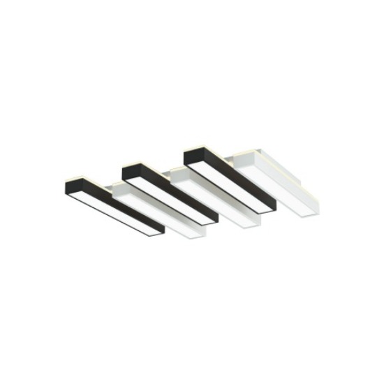 [FW-51] LED 피아노 6등 130W 블랙