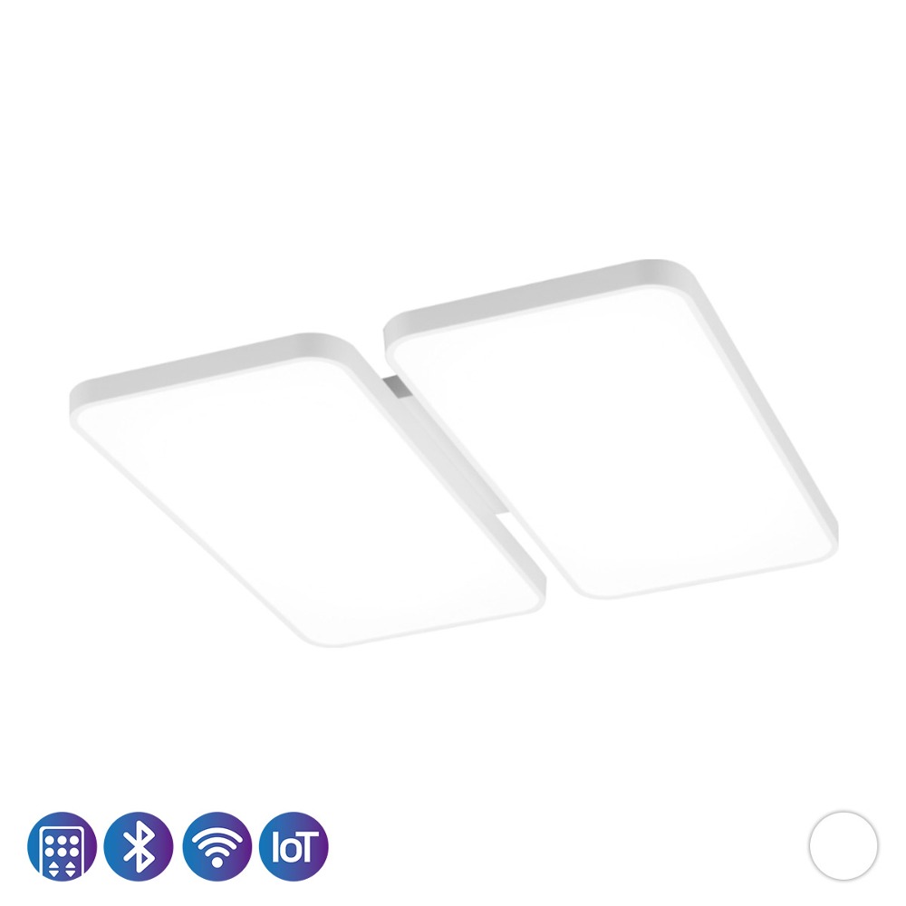 [AX-011] LED 제니아 리모컨 거실 4등 150W IoT 플리커로우
