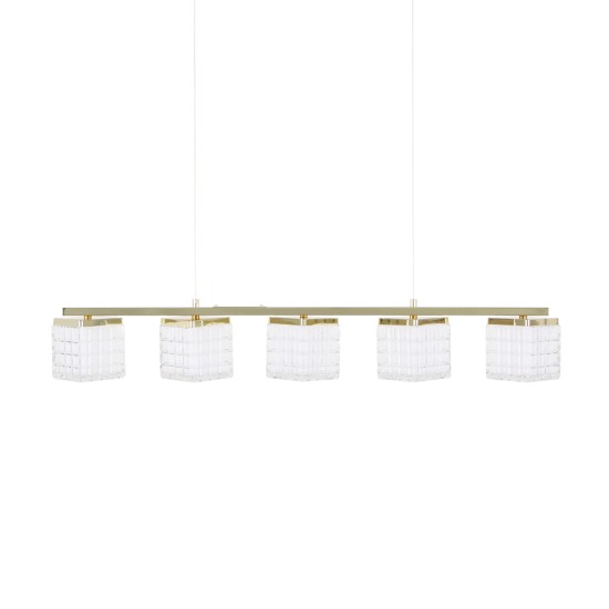 [XY-030] LED 세피앙 5등 펜던트 40W