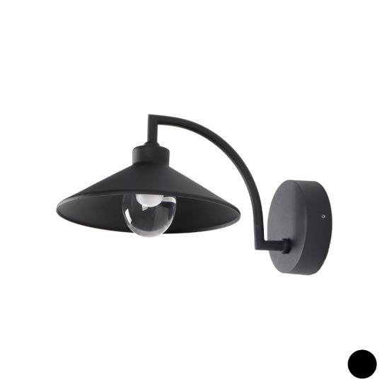 [SH-006] LED 쏘필라 벽등 블랙 10W 플리커로우