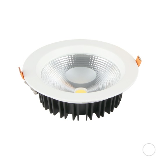 [CK-237] LED 알로야 COB 다운라이트 타공 165mm(6) 35W 플리커로우