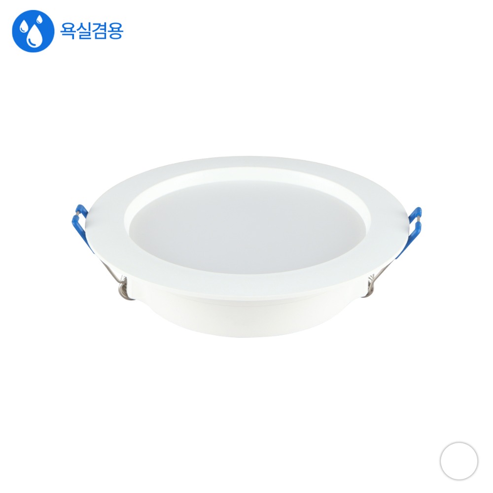 [YK-047] LED 라캉 다운라이트 타공 100mm(4) 9W 플리커로우 방습