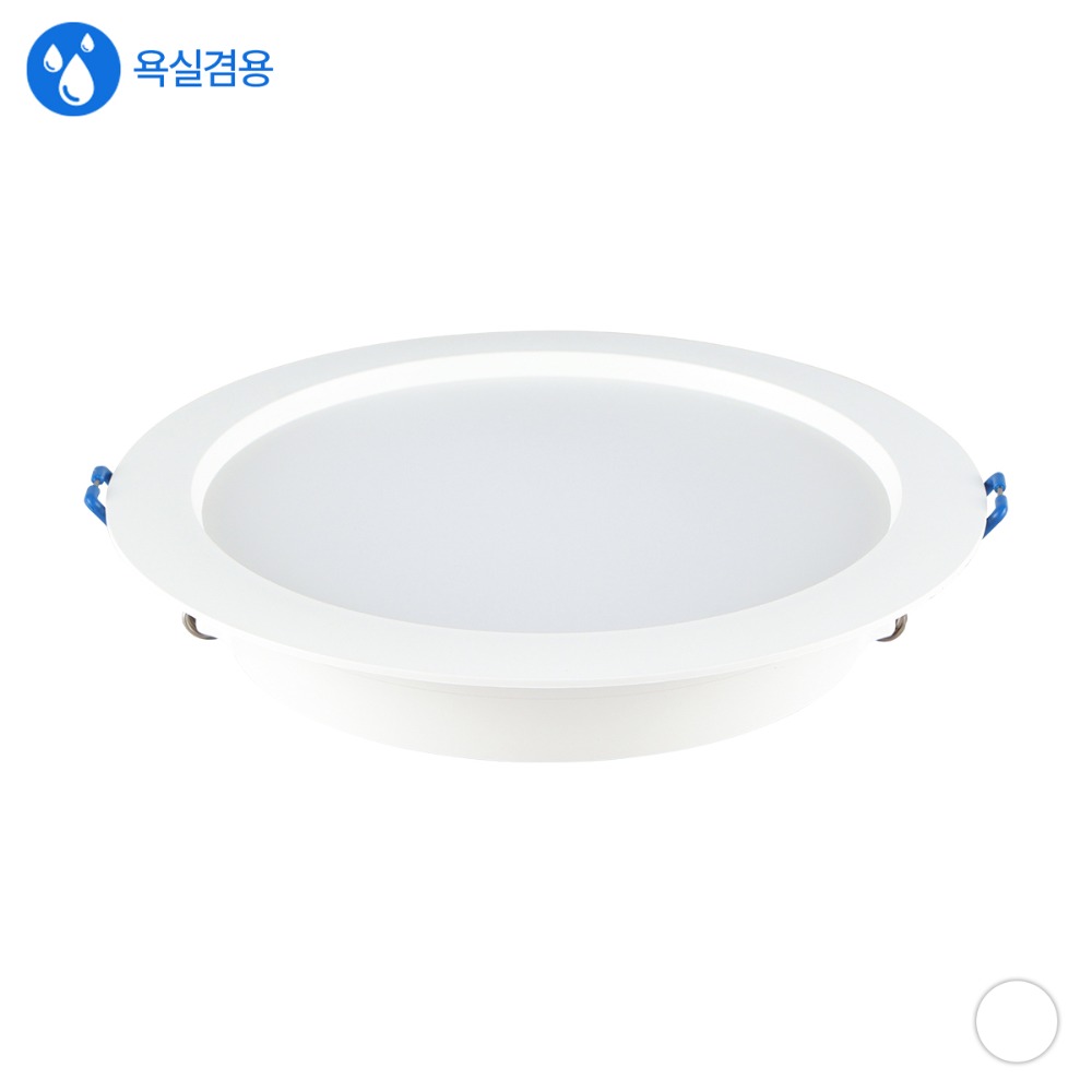 [YK-055] LED 라캉 다운라이트 타공 150mm(6) 15W 플리커로우 방습