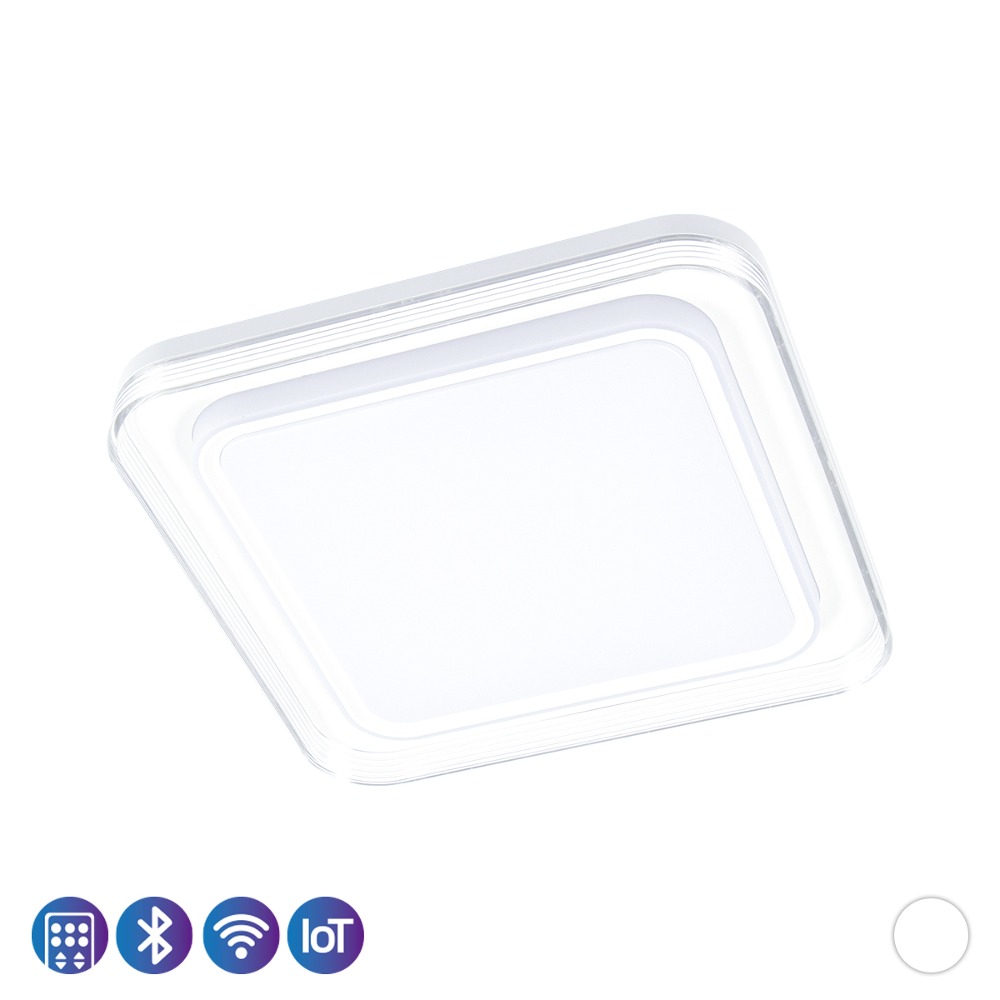 [AX-038] LED 블라노 리모컨 사각 방등 60W IoT 플리커로우