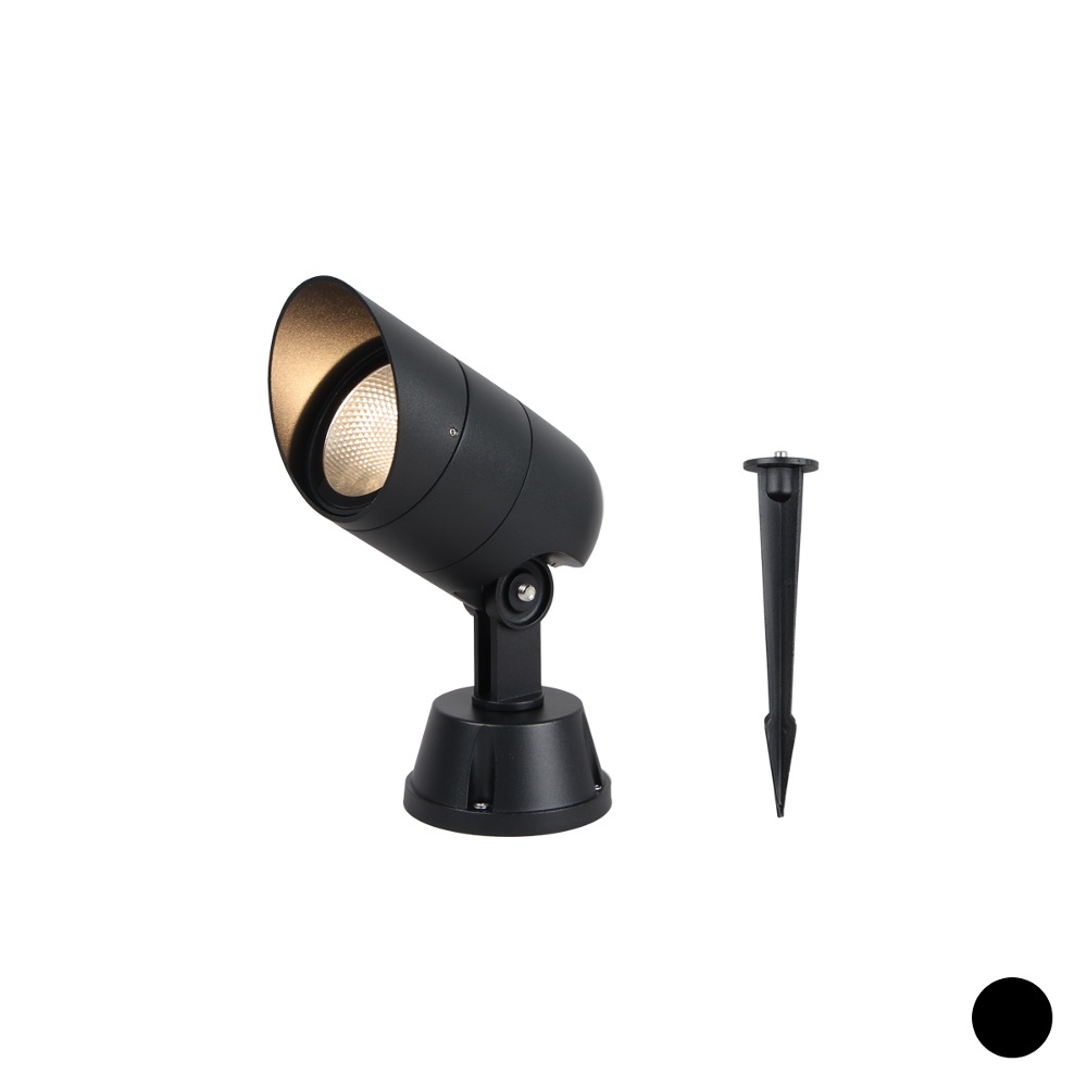 [CK-340] LED 디크 COB 수목 투사등 (팩형&직부형 겸용) 10W 플리커로우