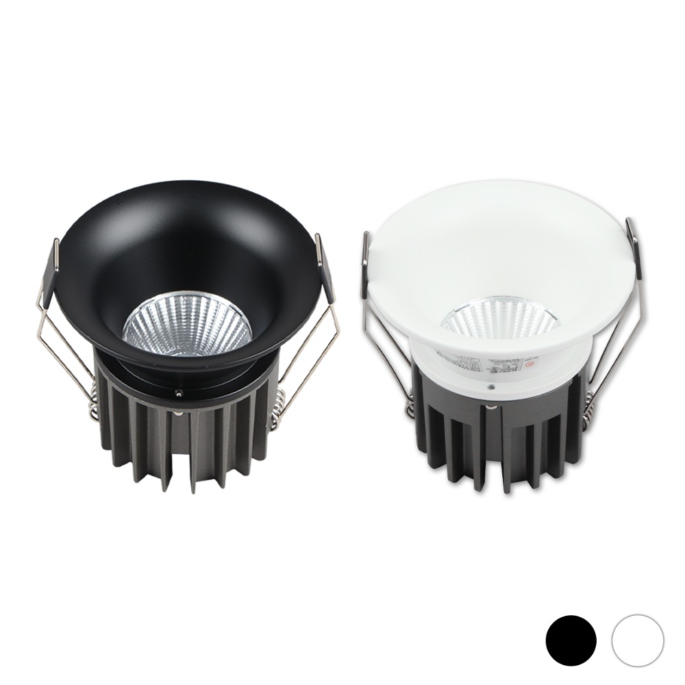 [CK-0213] LED 델링 COB 일체형 타공 75mm(3) 10W 플리커로우