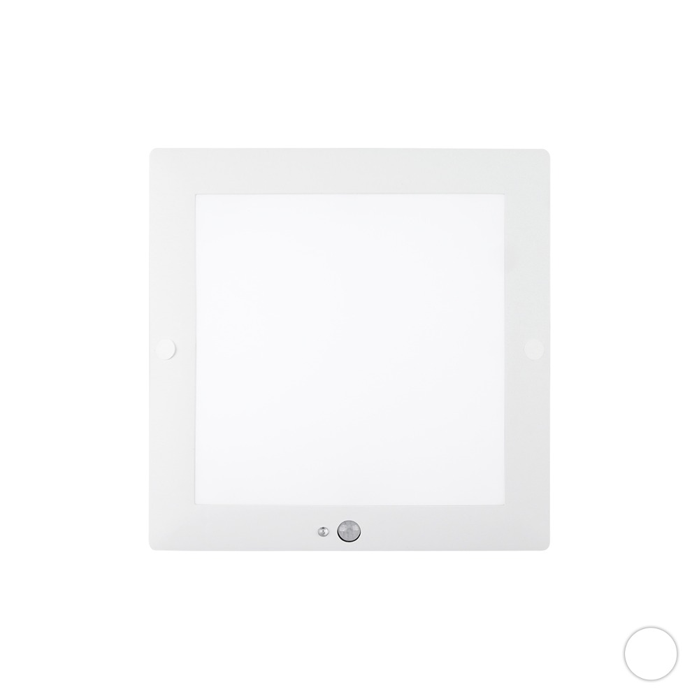 [CK-5107] LED 루다 사각 직하 센서 (8) 18W 플리커로우