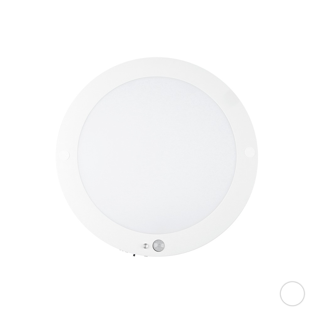 [CK-5101] LED 루다 원형 직하 센서 (8) 18W 플리커로우