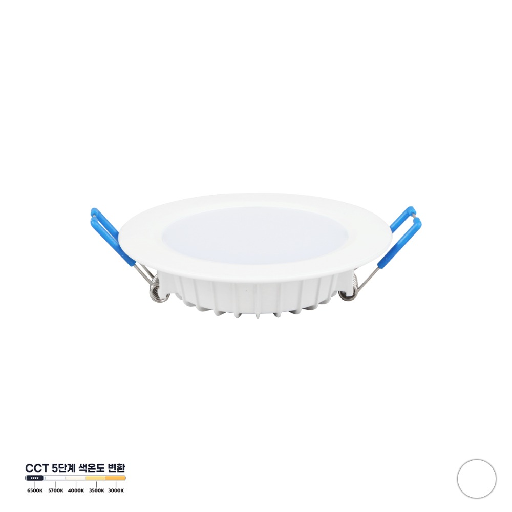 [CK-360] LED CCT 다운라이트 타공 95mm(4) 10W 플리커로우
