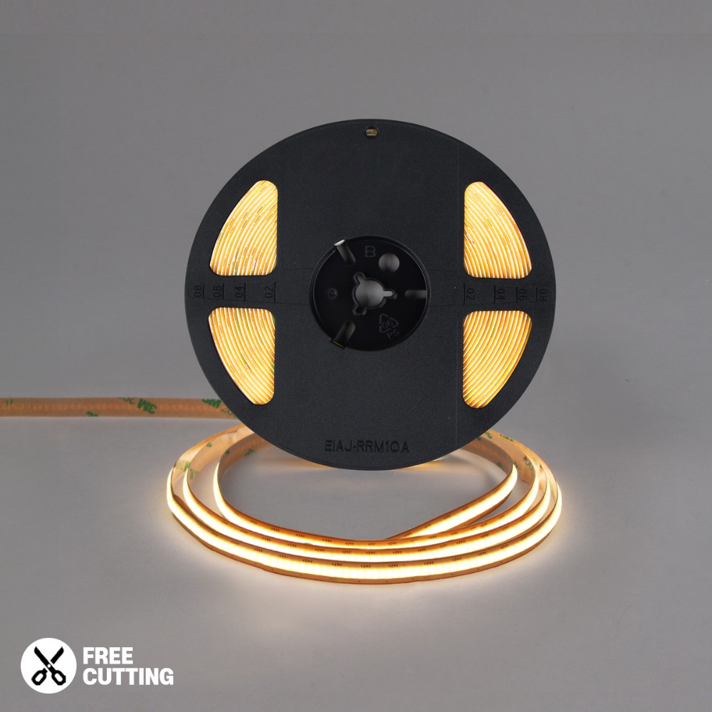[OM-021] LED 프리컷팅 베디 COB 슬림 라인바 12W 24V 플리커로우