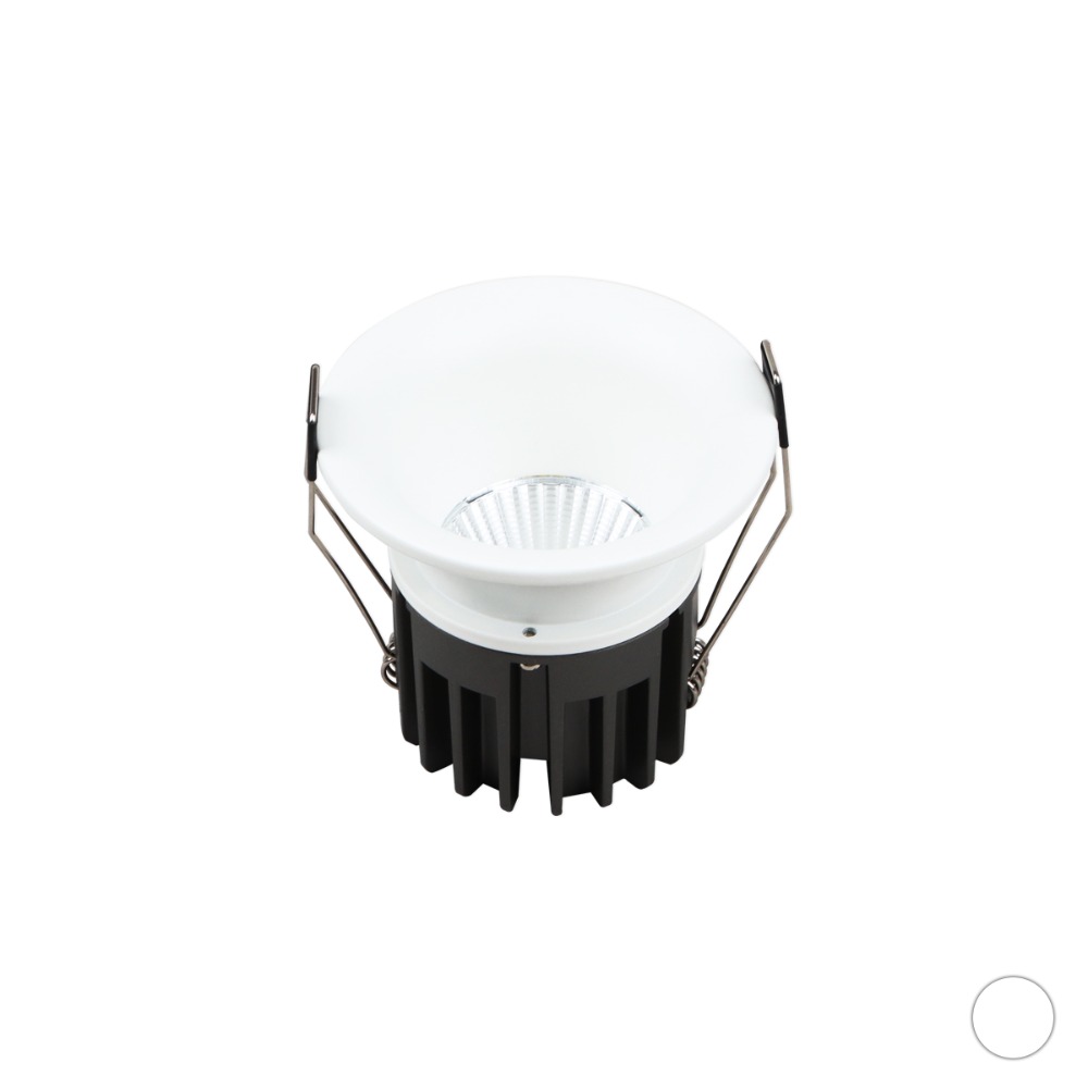 [CK-565] LED Ver-2 델링 COB 일체형 타공 75mm(3) 10W 플리커로우