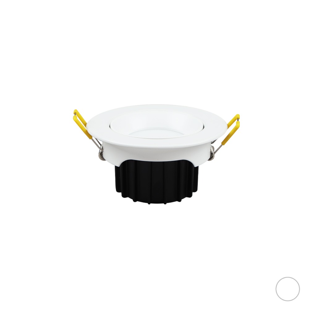 [CK-597] LED Ver-3 초이스 확산 일체형 타공 75mm(3) 8W 플리커로우