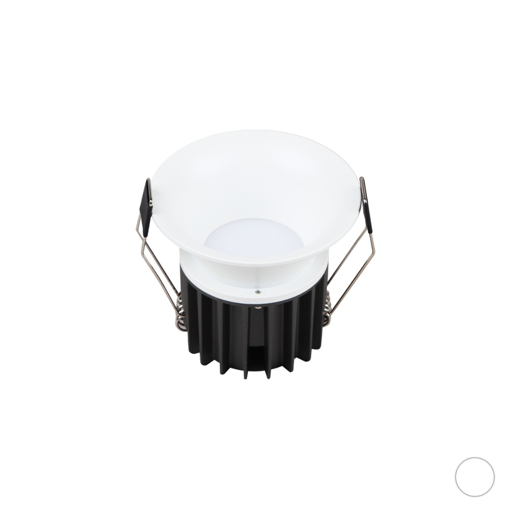 [CK-588] LED Ver-3 델링 확산 일체형 타공 75mm(3) 10W 플리커로우